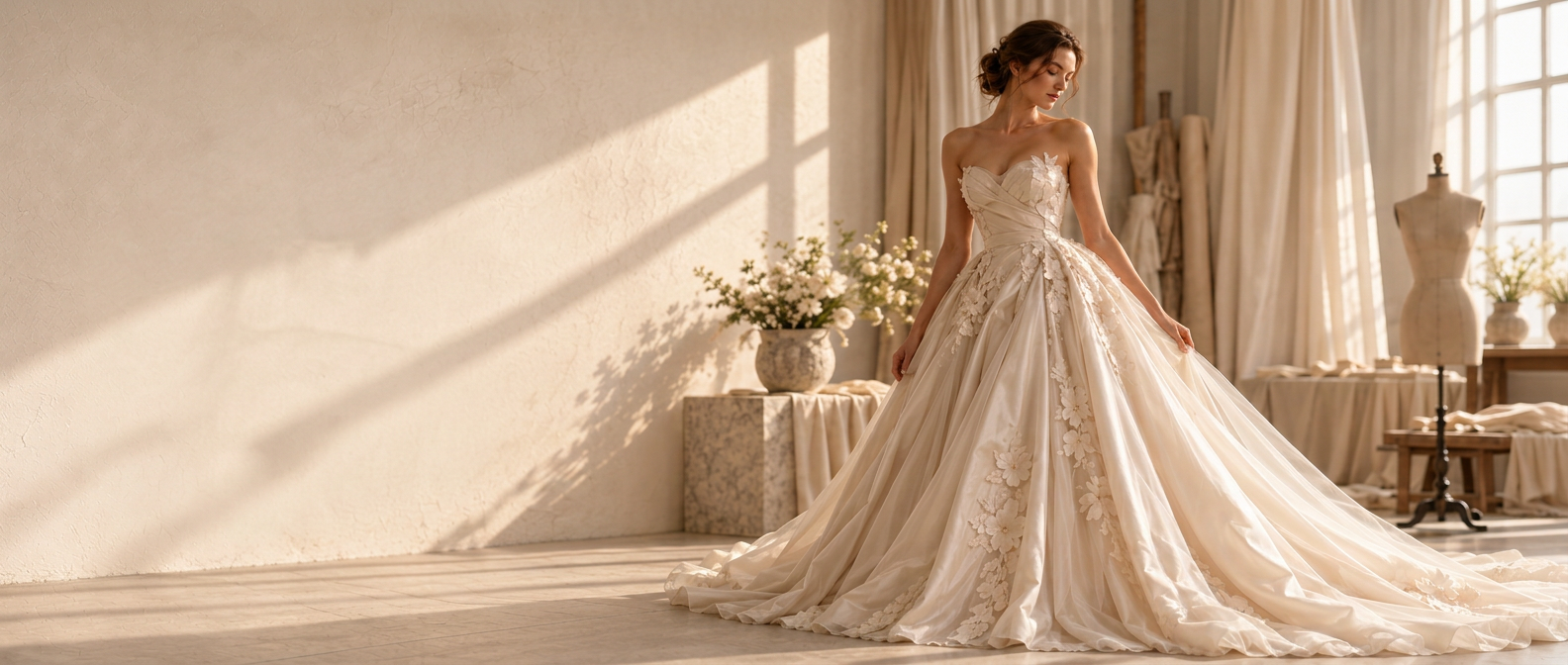 Bridal at the Meri Couture atelier